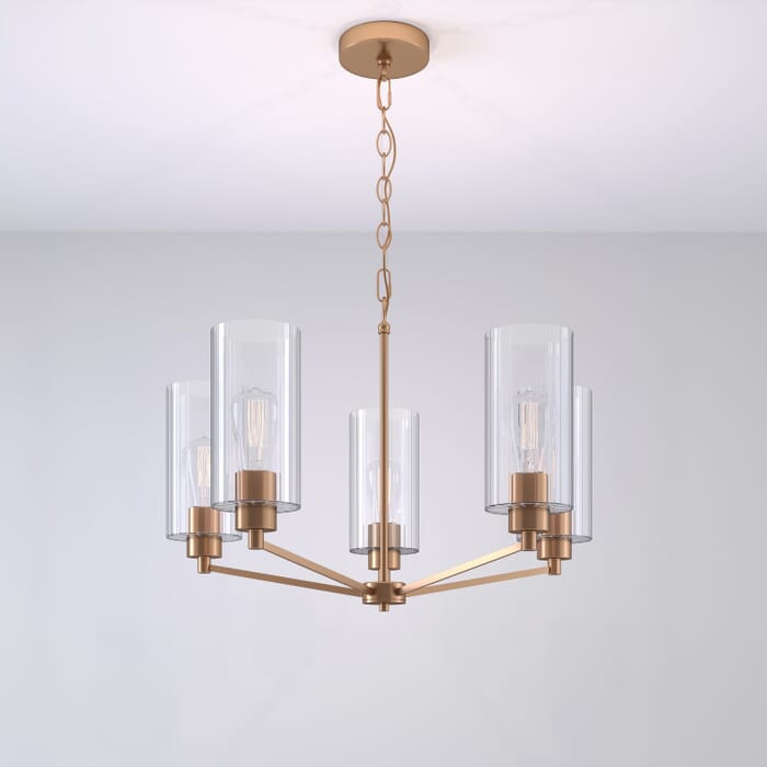Five Light Chandelier by Millennium Five Light Chandelier by Millennium