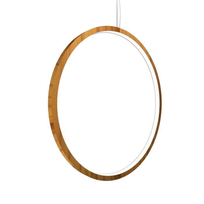 Frame LED Pendant in Teak Frame LED Pendant in Teak