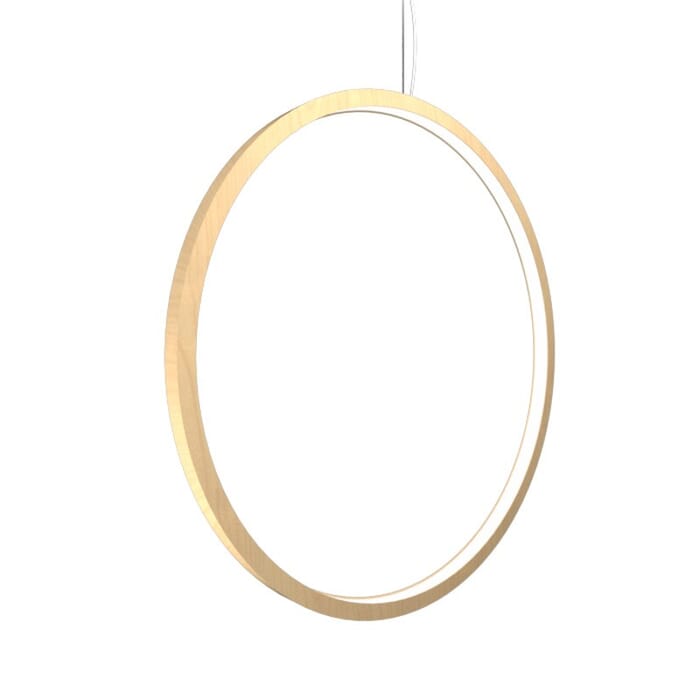 Frame LED Pendant in Maple Frame LED Pendant in Maple