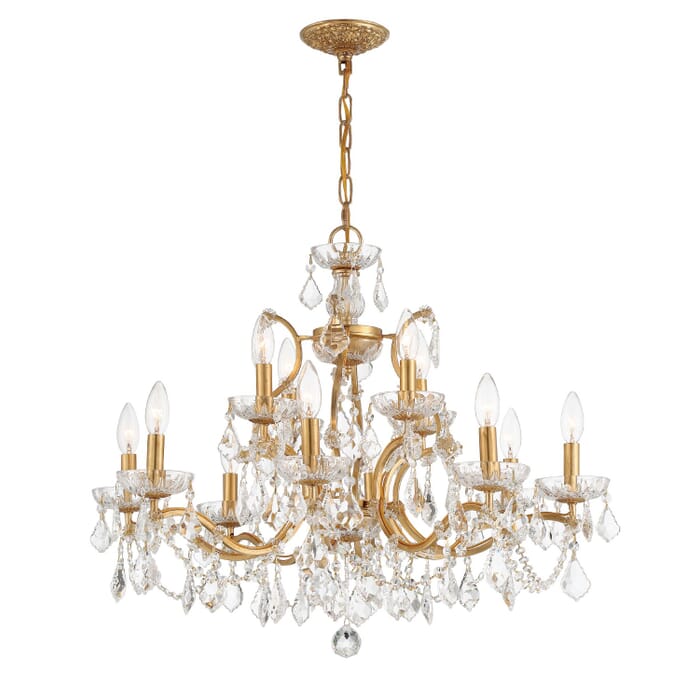 12 Light Chandelier by Crystorama 12 Light Chandelier by Crystorama