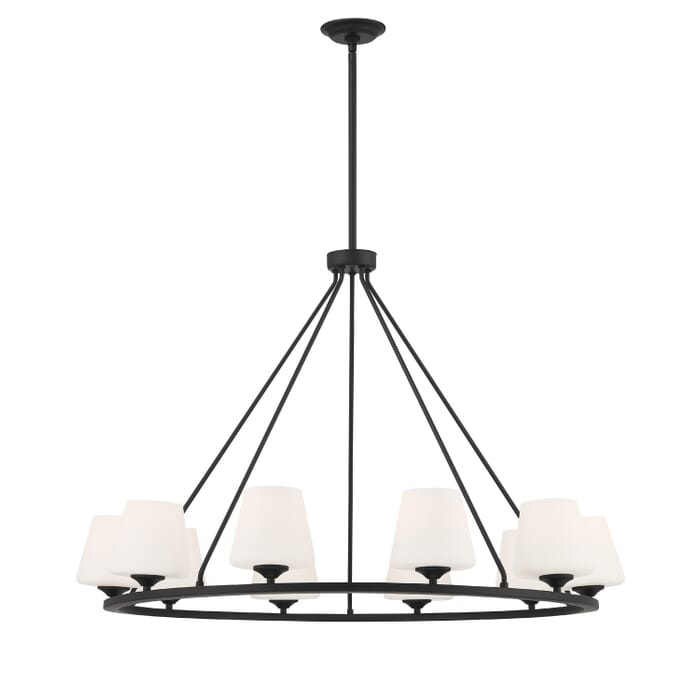 Ten Light Chandelier by Crystorama Ten Light Chandelier by Crystorama
