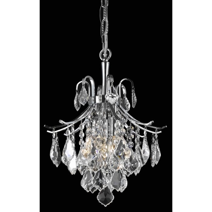 Amelia 3-Light Pendant in Chrome Amelia 3-Light Pendant in Chrome