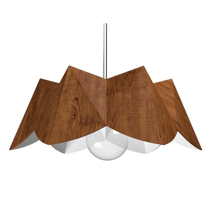 Physalis 1-Light Pendant in Imbuia Physalis 1-Light Pendant in Imbuia
