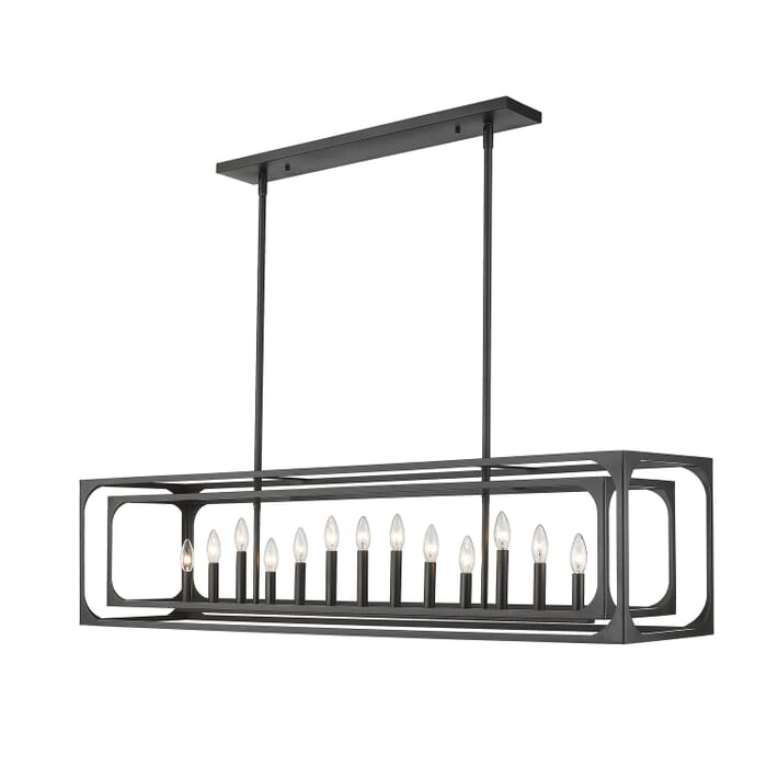 13 Light Linear Chandelier 13 Light Linear Chandelier