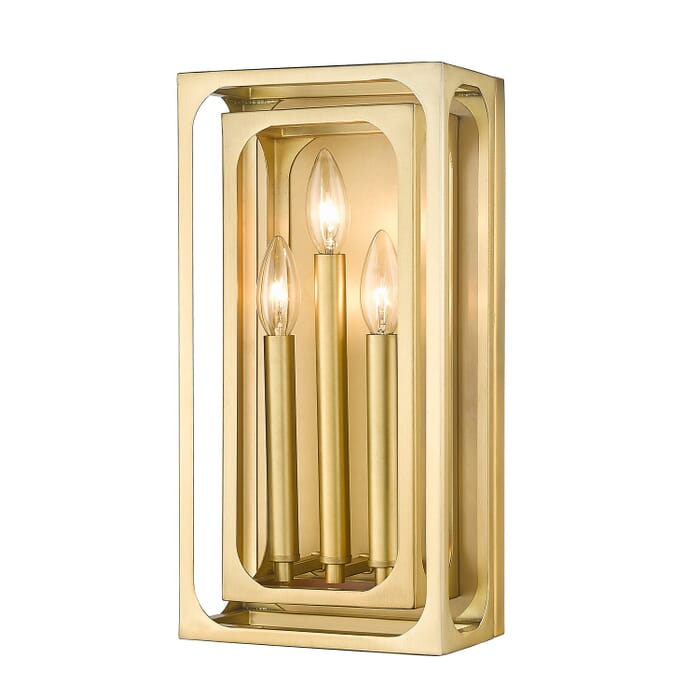Three Light Wall Sconce Three Light Wall Sconce