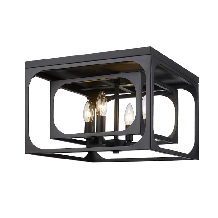 Four Light Flush Mount Four Light Flush Mount