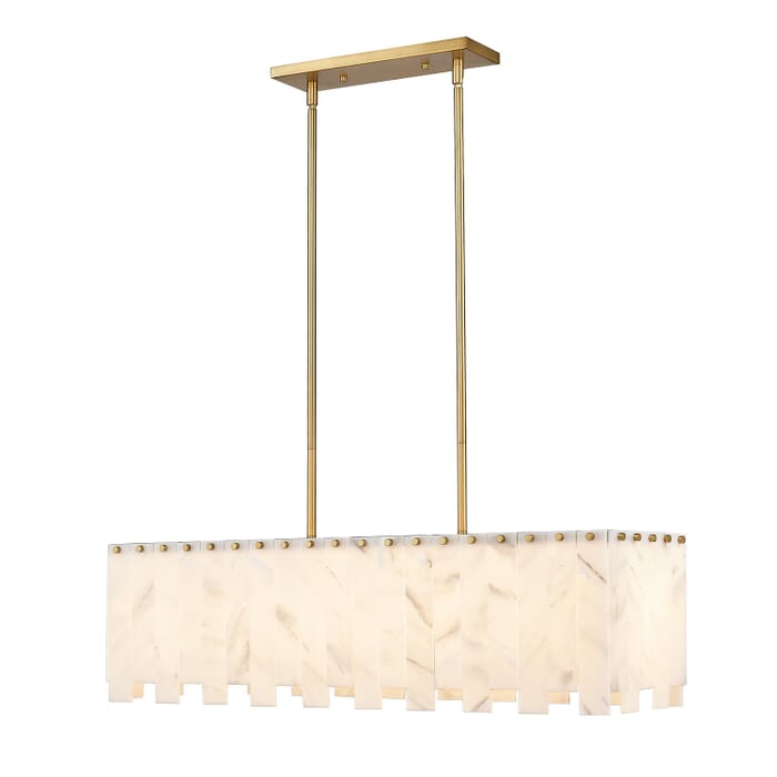 Five Light Linear Chandelier Five Light Linear Chandelier
