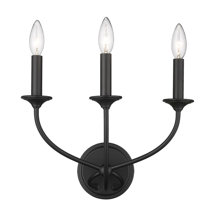 Three Light Wall Sconce Three Light Wall Sconce