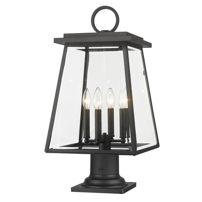 Four Light Outdoor Pier Mount Four Light Outdoor Pier Mount