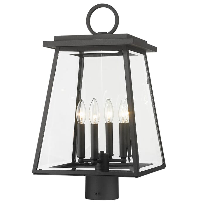 Four Light Outdoor Post Mount Four Light Outdoor Post Mount