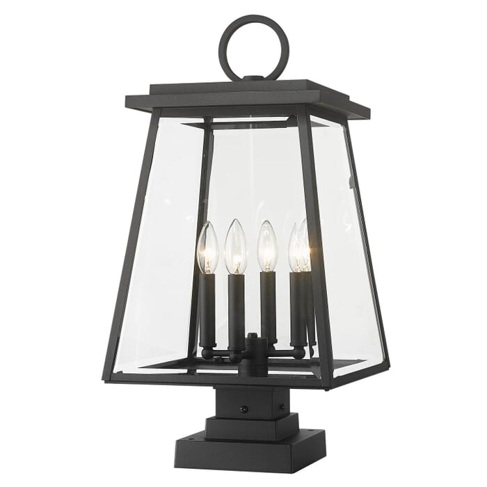Four Light Outdoor Pier Mount Four Light Outdoor Pier Mount