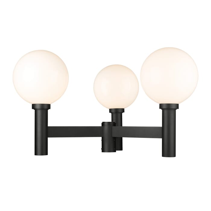 Three Light Outdoor Post Mount Three Light Outdoor Post Mount