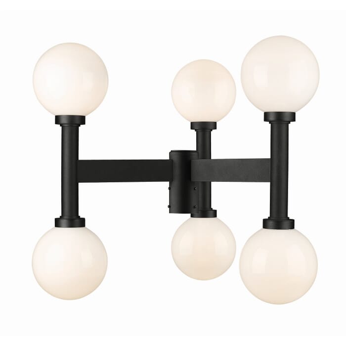 Six Light Outdoor Post Mount Six Light Outdoor Post Mount