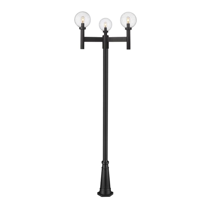 Three Light Outdoor Post Mount Three Light Outdoor Post Mount