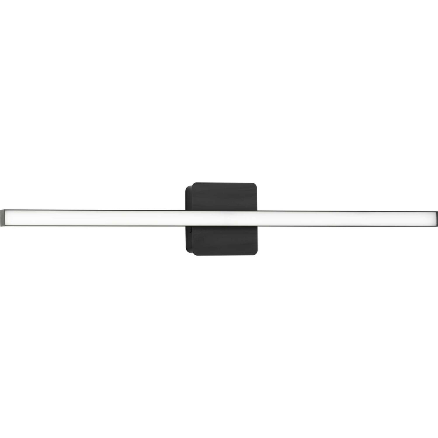 Matte Black LED Linear Vanity from the Phase 4 Led Collection