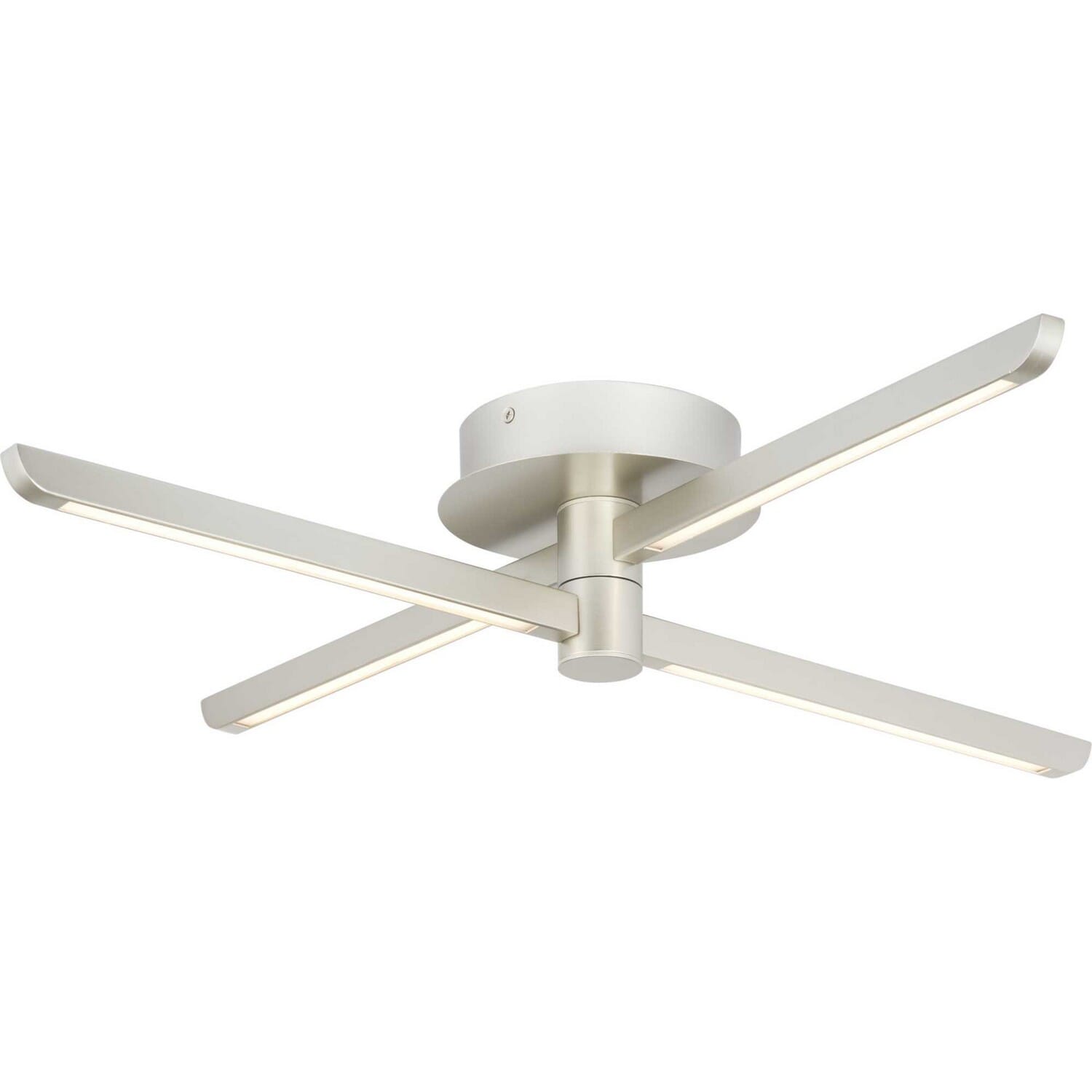 Burnished Nickel LED Ceiling Or Wall Mount from the Pivot Led Collection