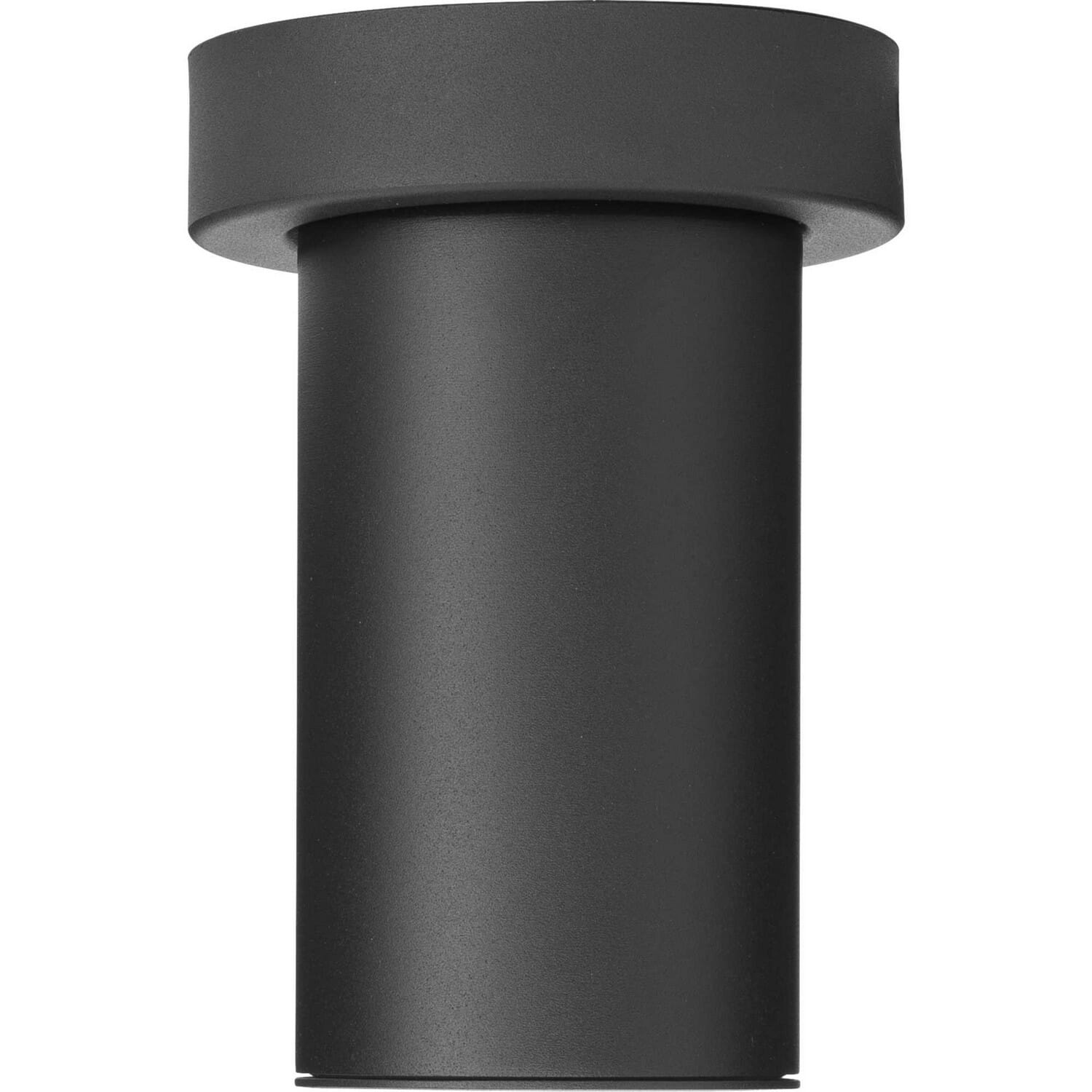 Black LED Ceiling Mount from the 3In Cylinders Collection