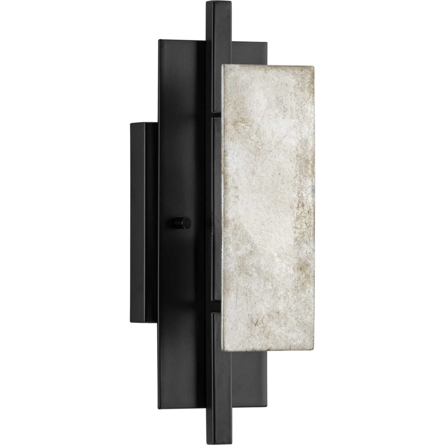 Matte Black One Light Wall Sconce from the Lowery Collection