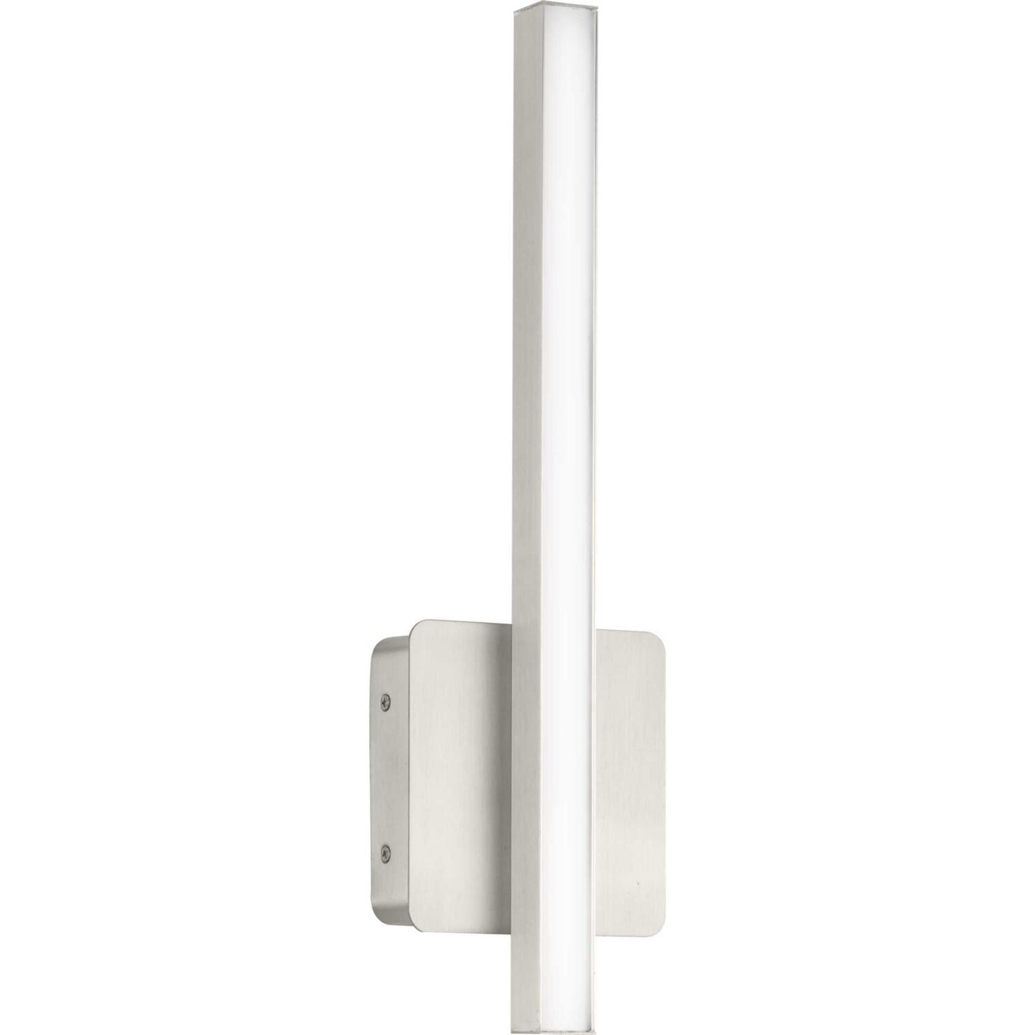 Brushed Nickel LED Linear Vanity from the Phase 4 Led Collection