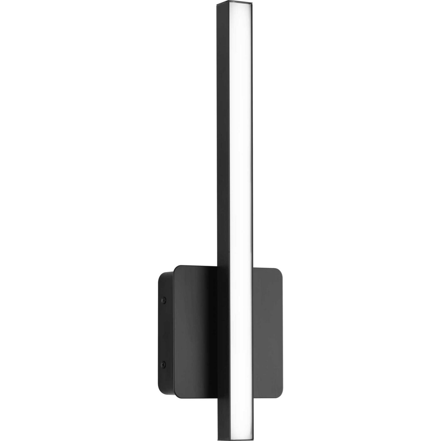 Matte Black LED Linear Vanity from the Phase 4 Led Collection