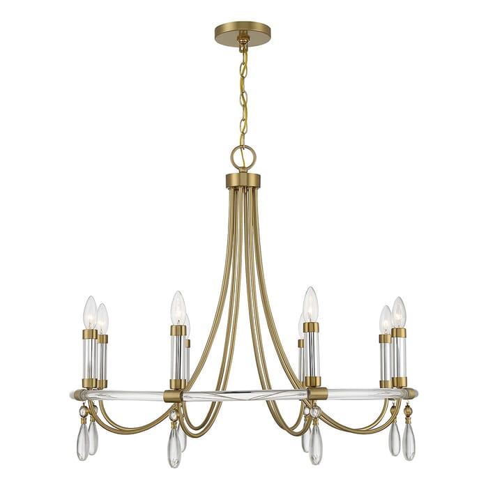 Eight Light Chandelier by Savoy House Eight Light Chandelier by Savoy House