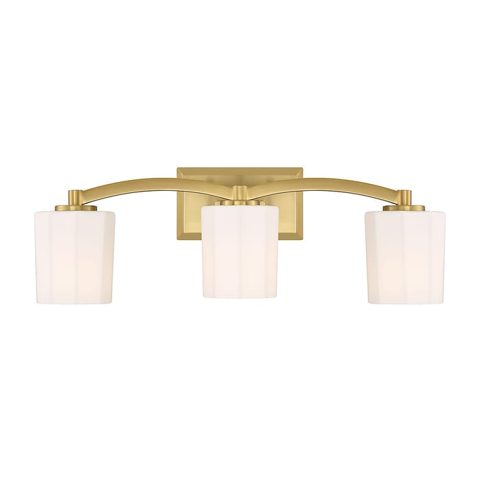 Three Light Bathroom Vanity by Savoy House Three Light Bathroom Vanity by Savoy House