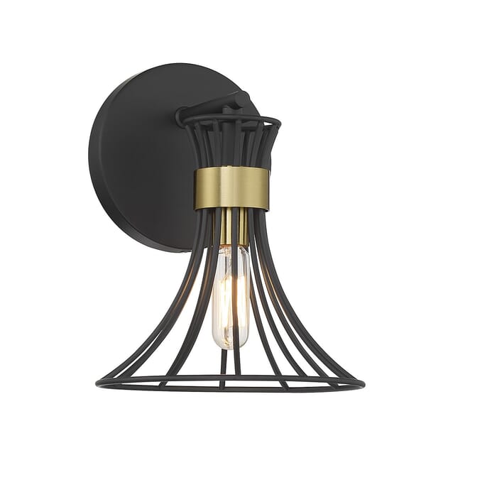 One Light Wall Sconce by Savoy House One Light Wall Sconce by Savoy House