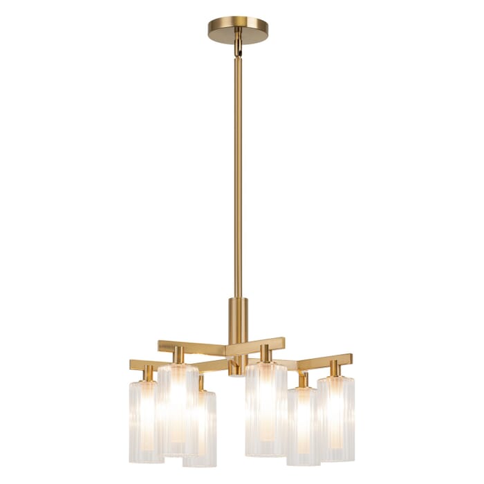 Six Light Chandelier by Matteo Lighting Six Light Chandelier by Matteo Lighting