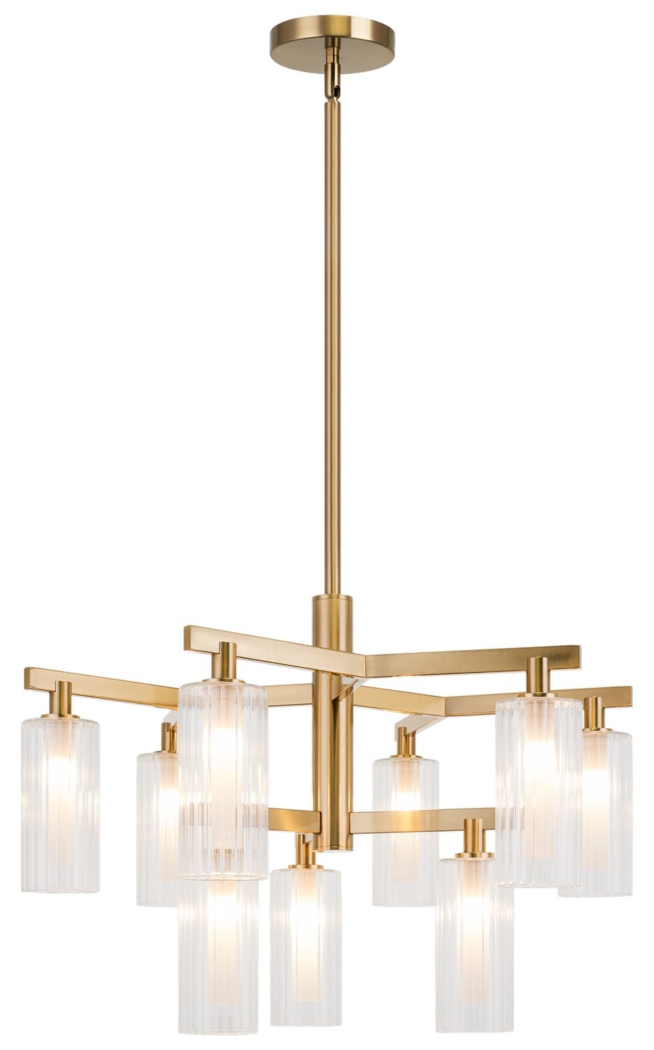 Nine Light Chandelier by Matteo Lighting