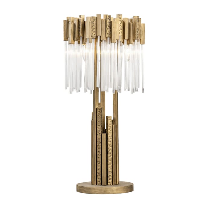 Three Light Table Lamp by Varaluz Three Light Table Lamp by Varaluz