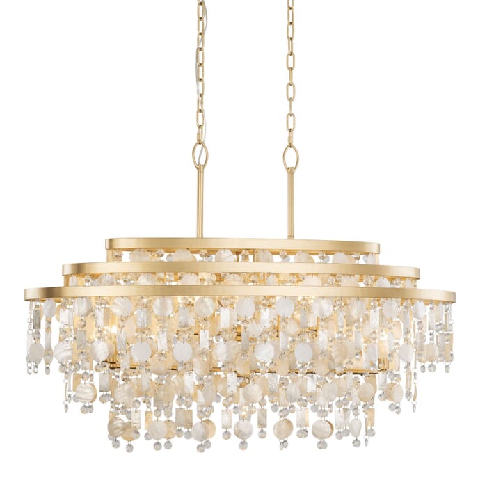 Nine Light Linear Pendant by Varaluz Nine Light Linear Pendant by Varaluz