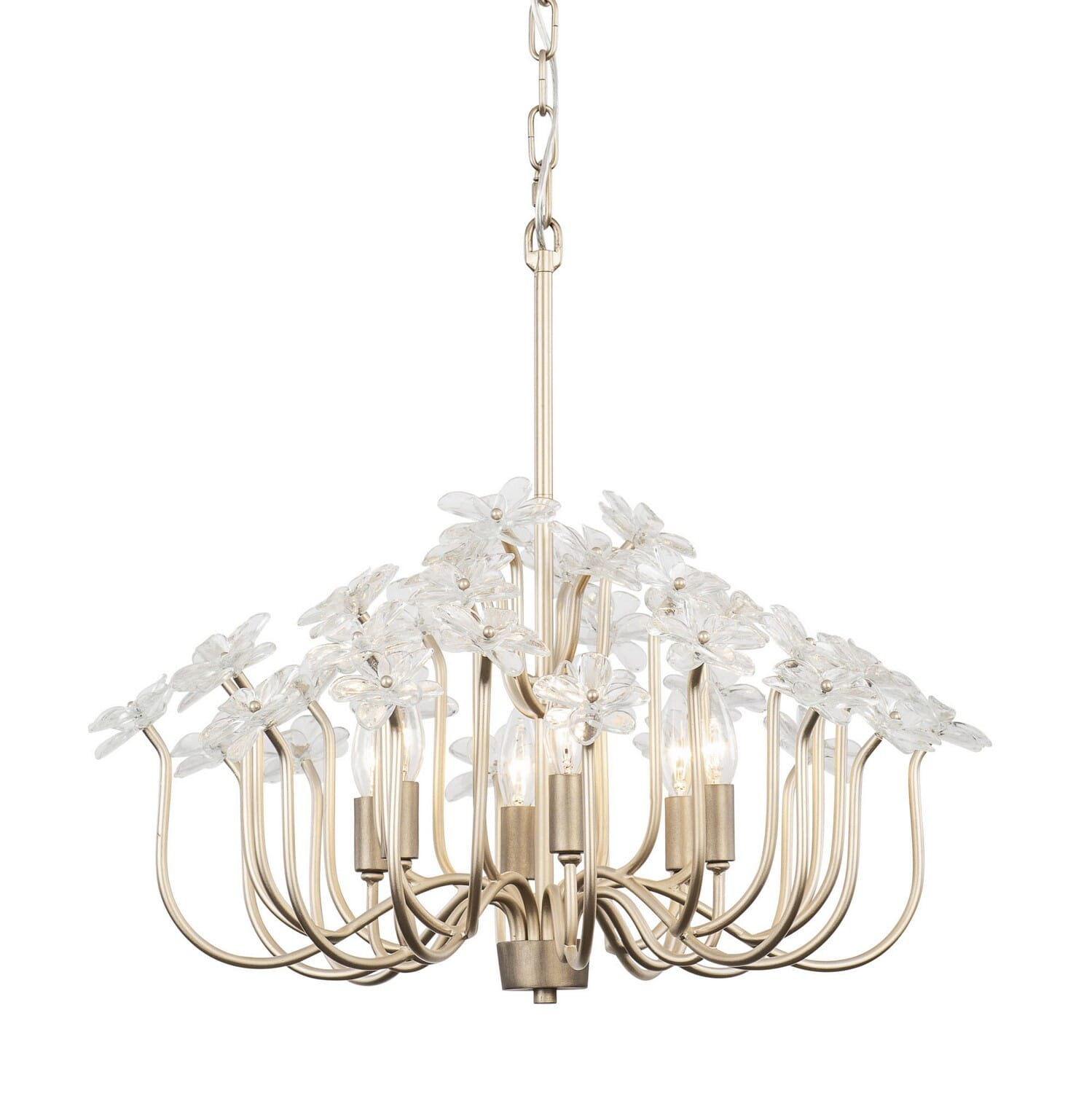 Six Light Chandelier by Varaluz