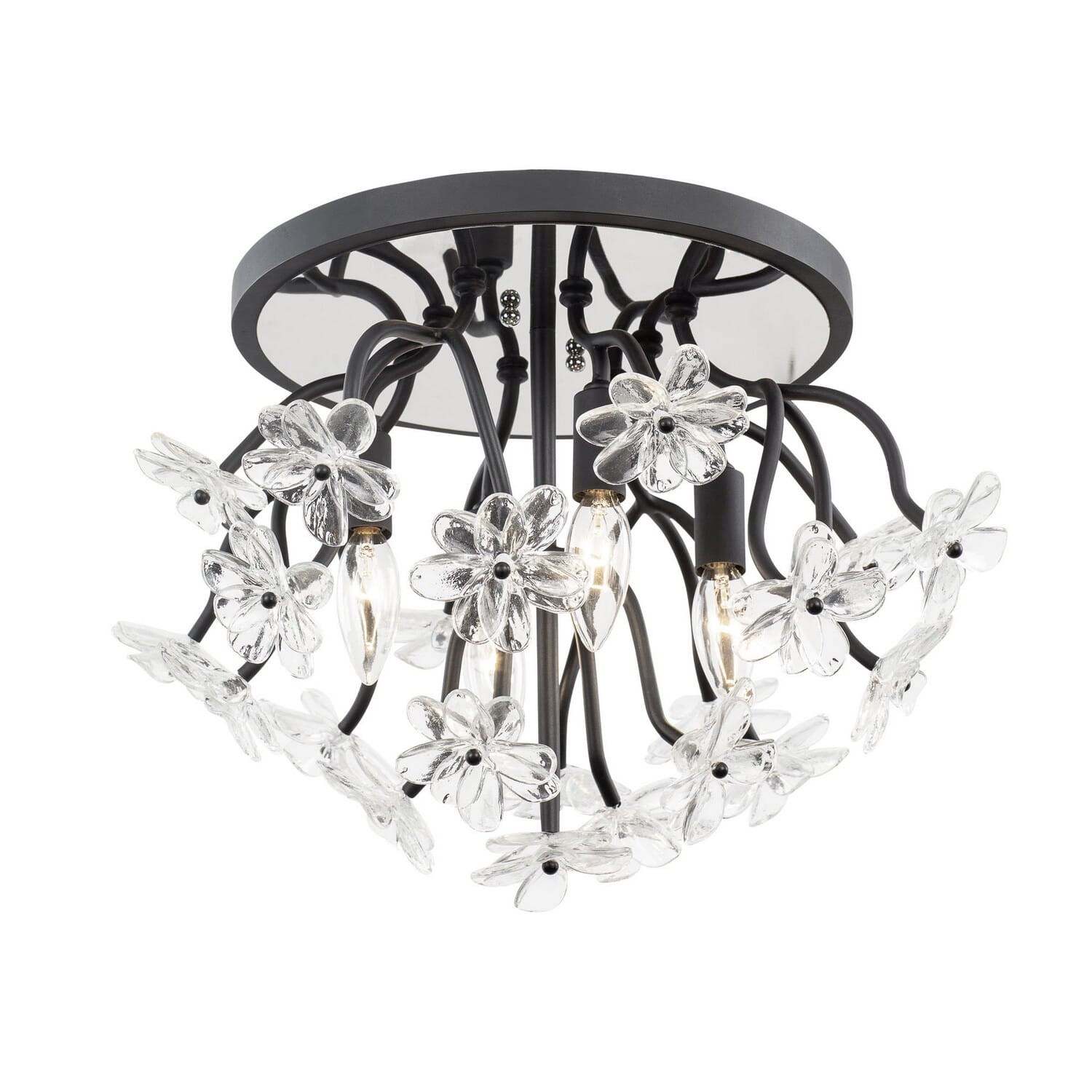 Four Light Semi-Flush Mount by Varaluz