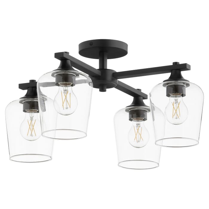Four Light Ceiling Mount by Quorum Four Light Ceiling Mount by Quorum