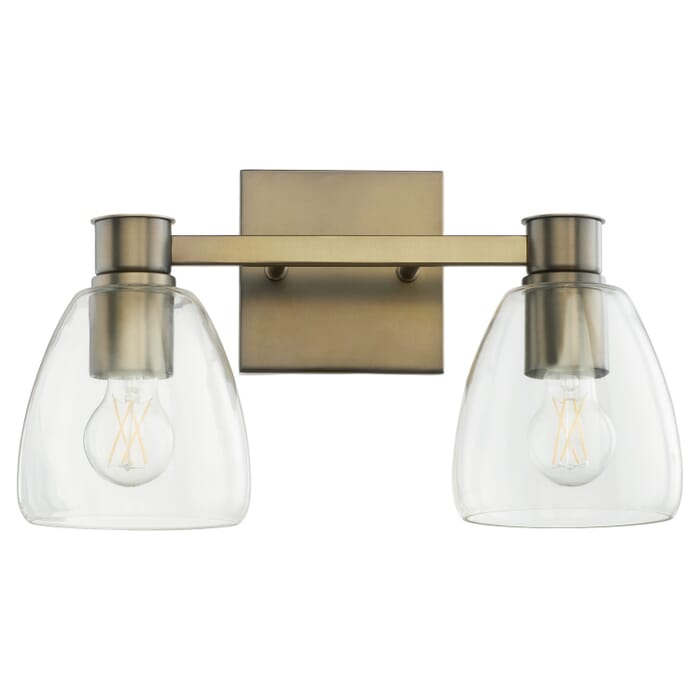 Two Light Vanity by Quorum Two Light Vanity by Quorum