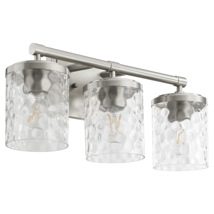 Three Light Vanity by Quorum Three Light Vanity by Quorum