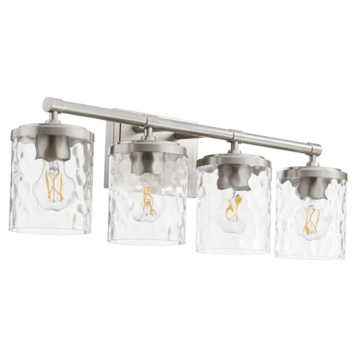 Four Light Vanity by Quorum Four Light Vanity by Quorum