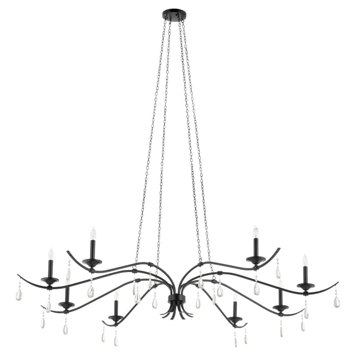 Eight Light Chandelier by Quorum Eight Light Chandelier by Quorum