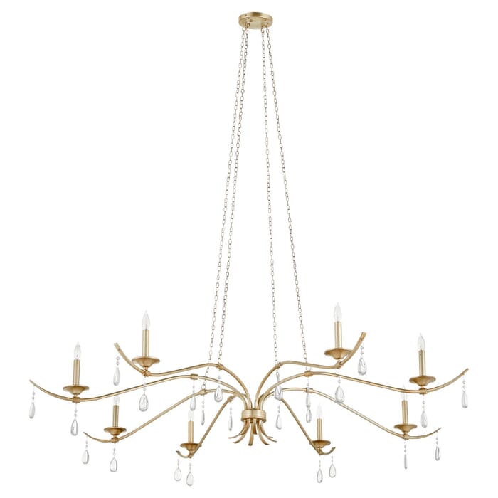 Eight Light Chandelier by Quorum Eight Light Chandelier by Quorum