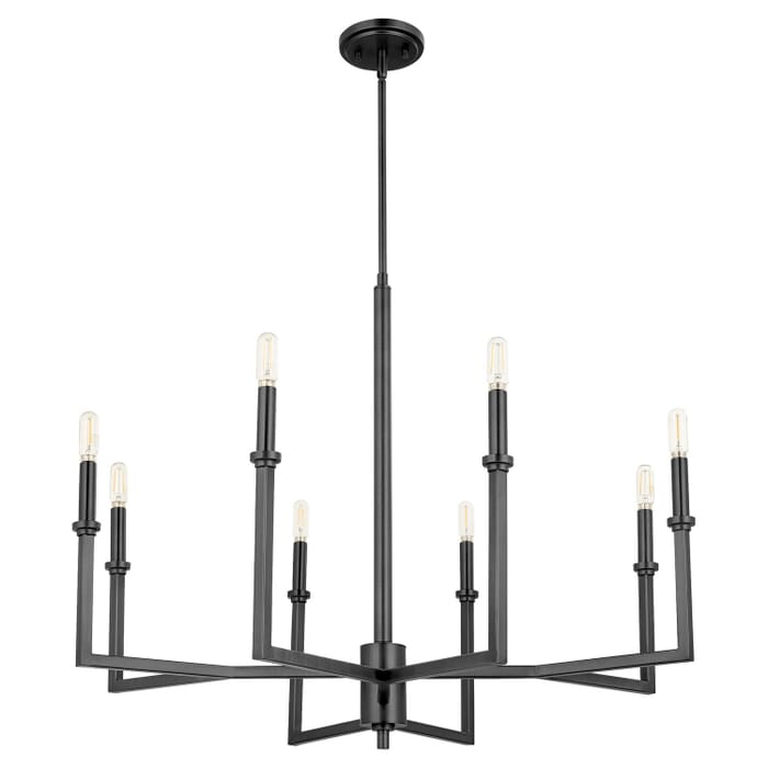 Eight Light Chandelier by Quorum Eight Light Chandelier by Quorum