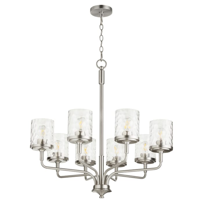 Eight Light Chandelier by Quorum Eight Light Chandelier by Quorum