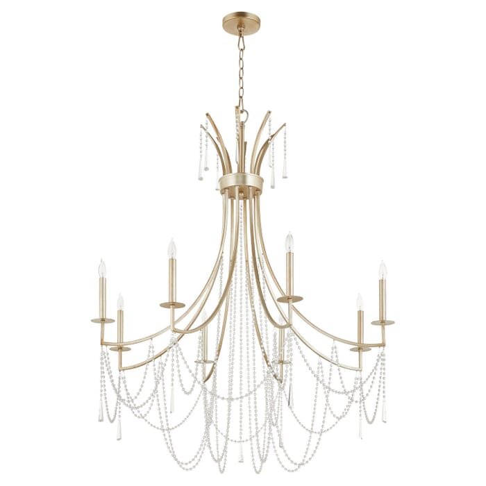 Eight Light Chandelier by Quorum Eight Light Chandelier by Quorum