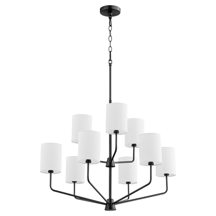 Nine Light Chandelier by Quorum Nine Light Chandelier by Quorum