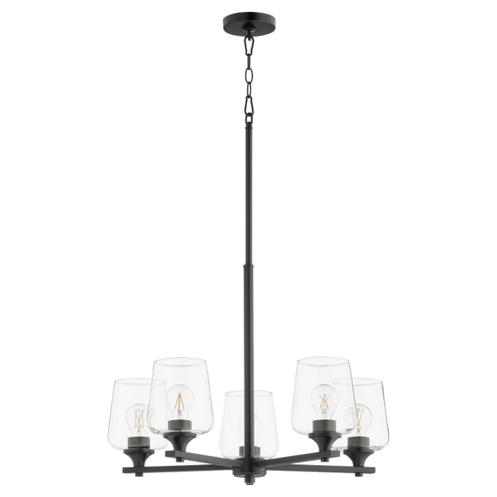 Five Light Chandelier by Quorum Five Light Chandelier by Quorum