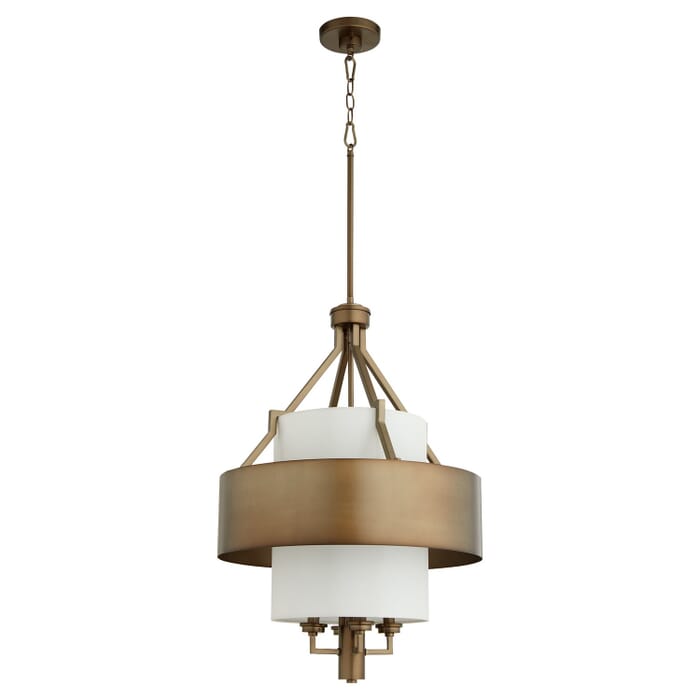 Four Light Pendant by Quorum Four Light Pendant by Quorum