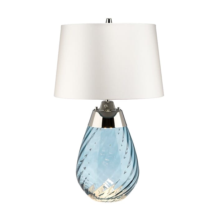Lena 2-Light Table Lamp in Blue Lena 2-Light Table Lamp in Blue