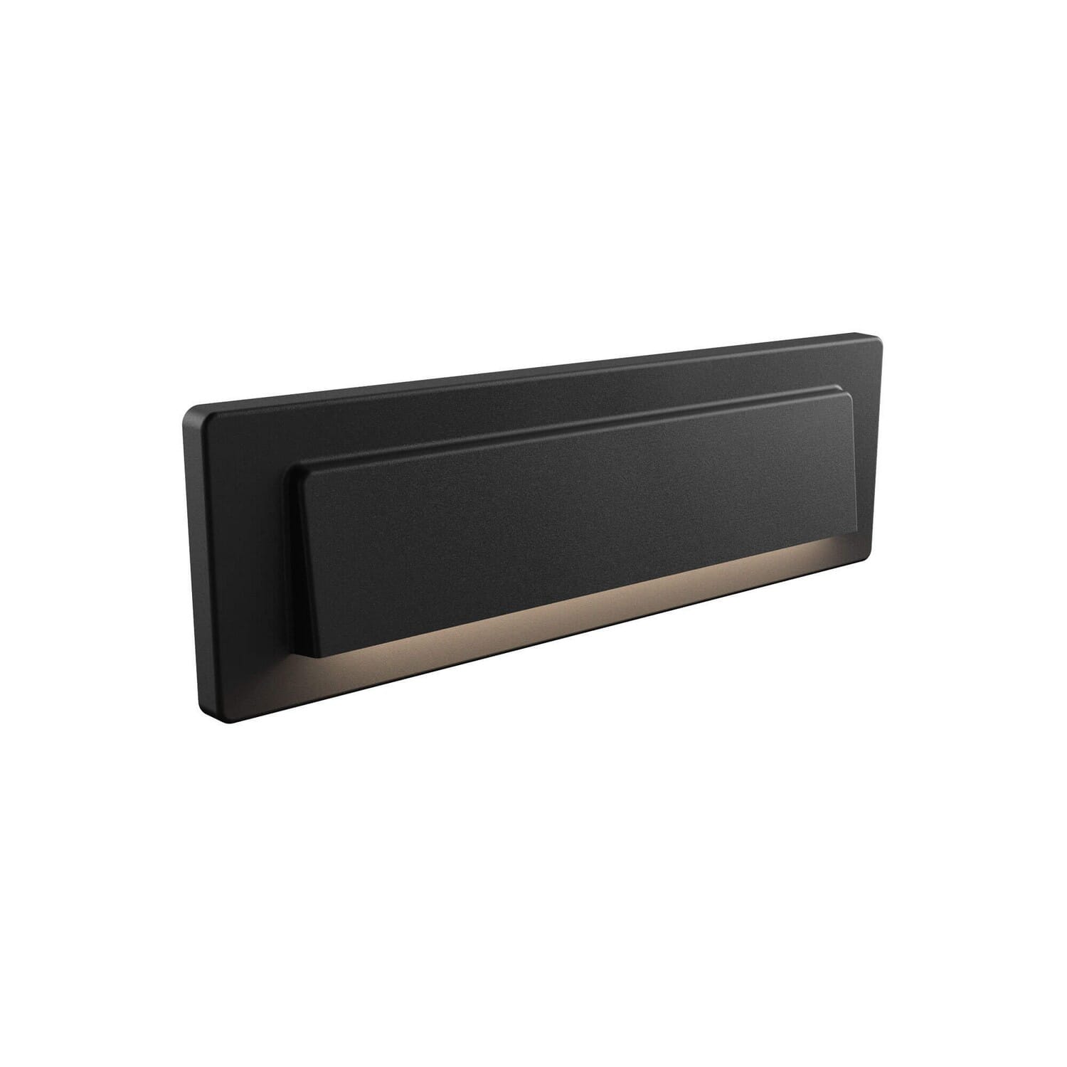 1-Light Step Light with Brick Light in Black