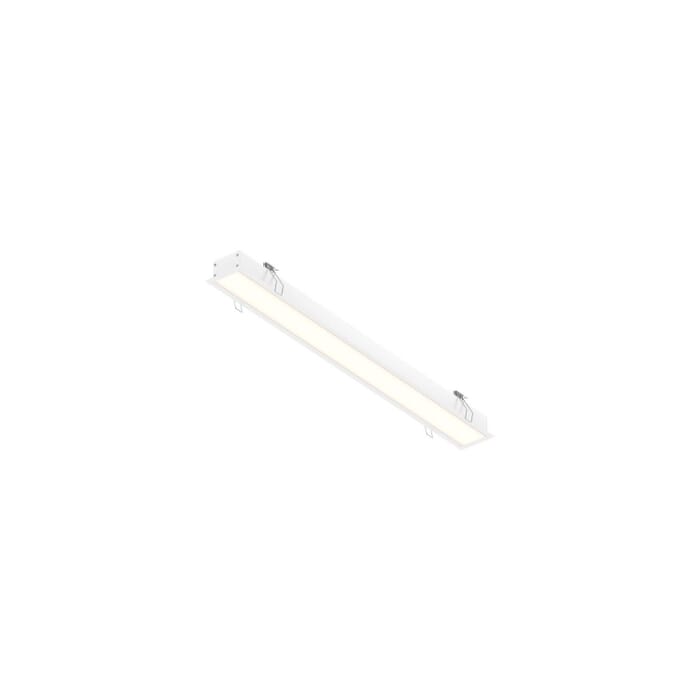 1-Light Linear Recessed in Matte White 1-Light Linear Recessed in Matte White