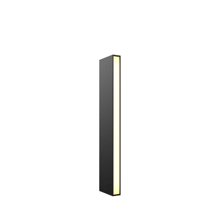 1-Light Landscape Bollard in Black 1-Light Landscape Bollard in Black