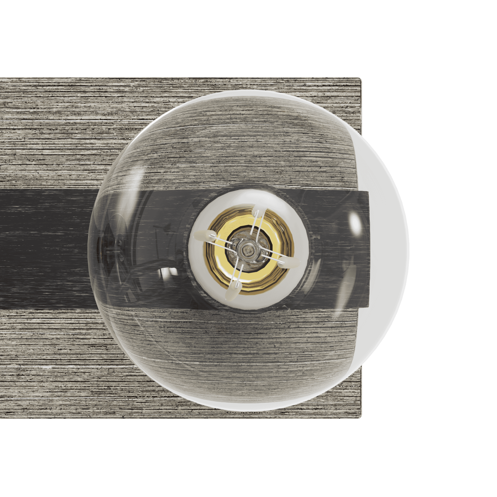 Hunter Donelson 7-Light Bathroom Vanity Light in Brushed Iron